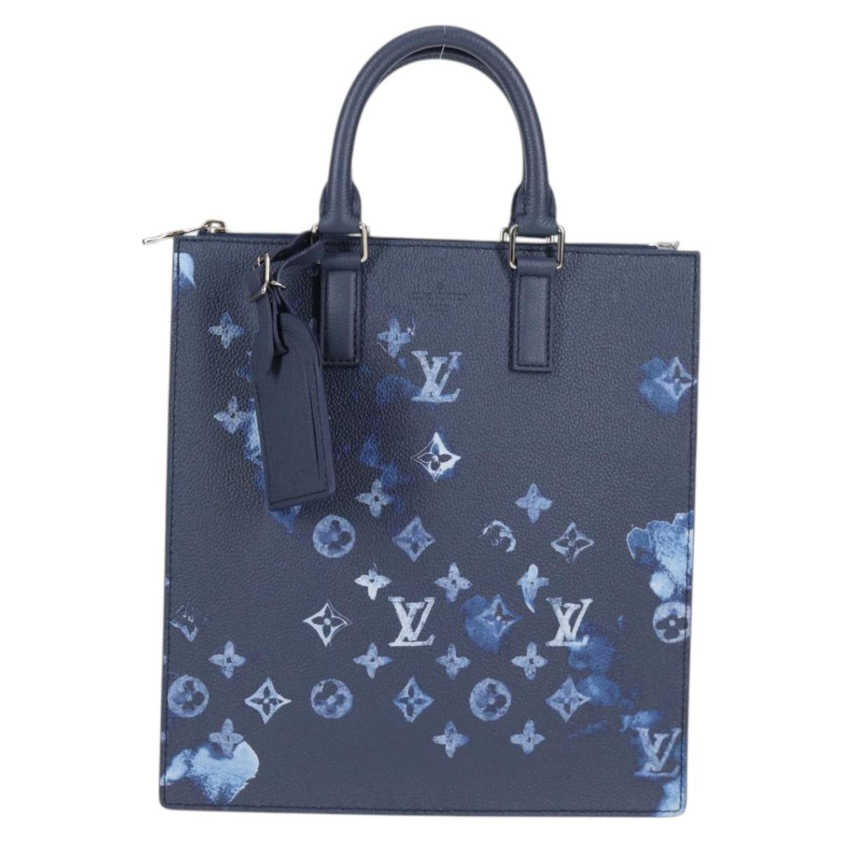 LOUIS VUITTON Monogram Watercolor Sac Plat Messenger Bag M57843 LV Auth BA1721M