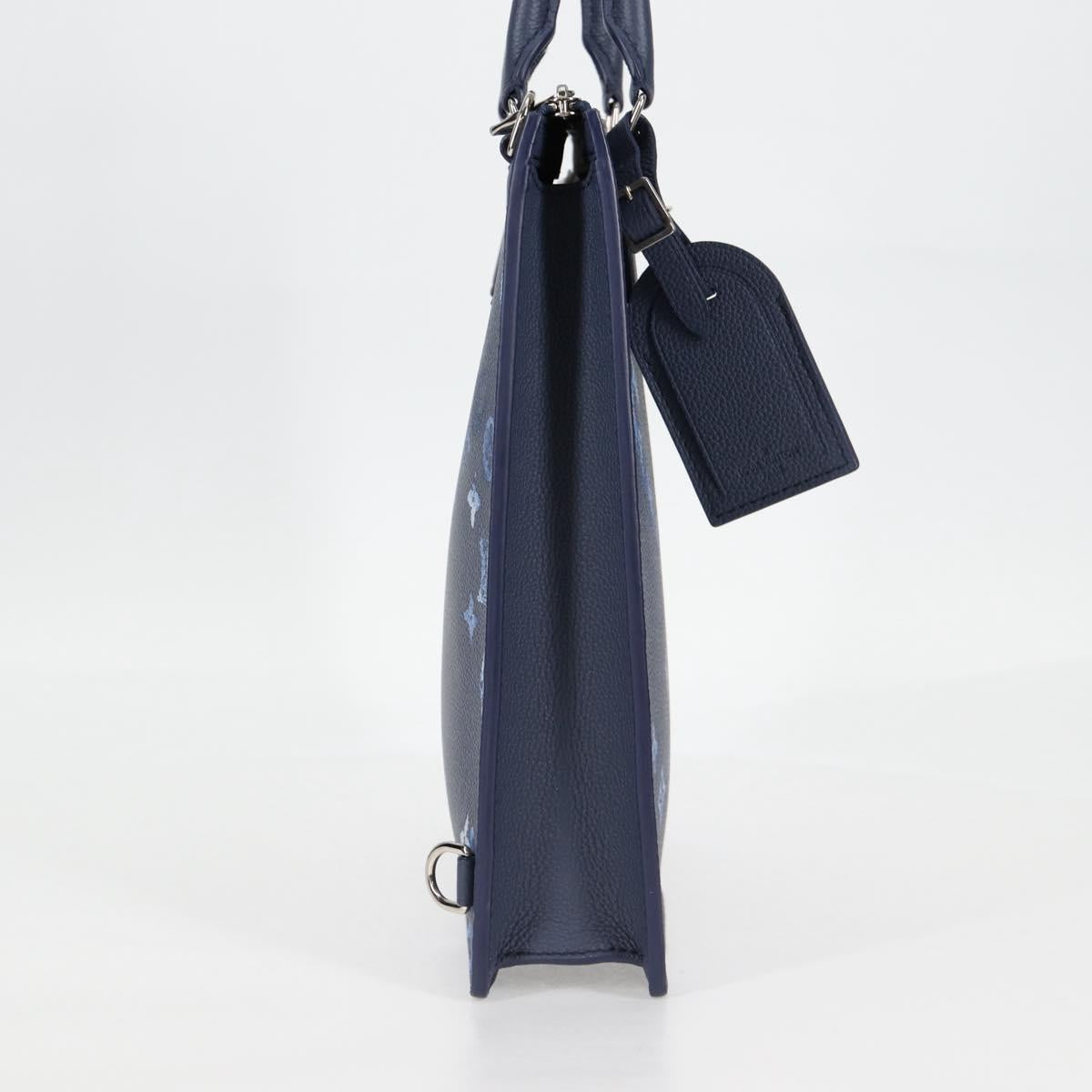 LOUIS VUITTON Monogram Watercolor Sac Plat Messenger Bag M57843 LV Auth BA1721M