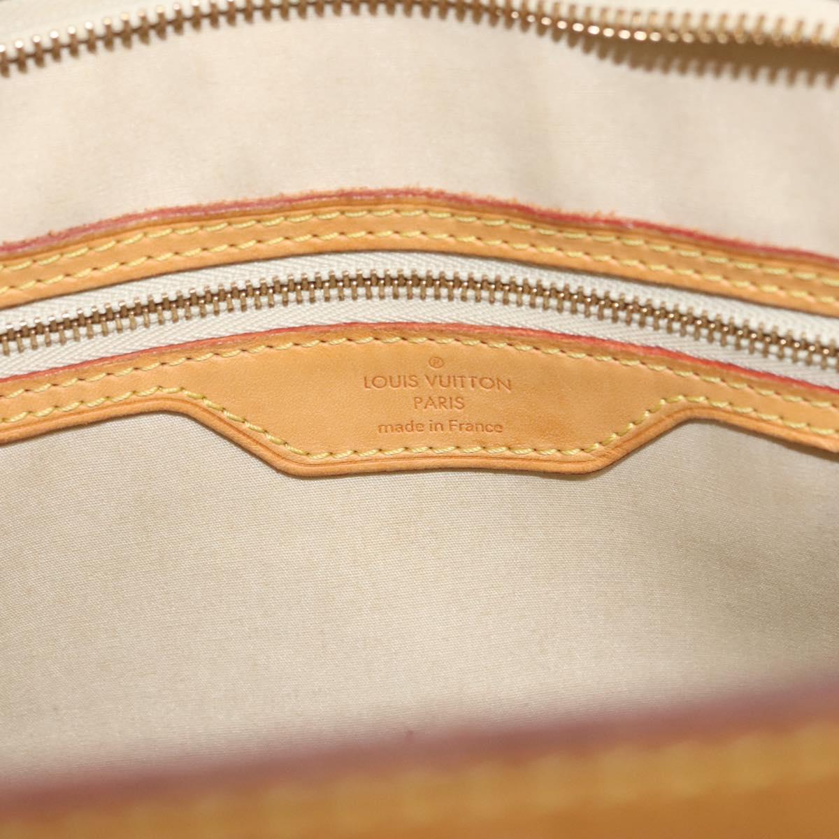 LOUIS VUITTON Monogram Vernis Blair MM Hand Bag 2way Citrin M90108 Auth BA1751