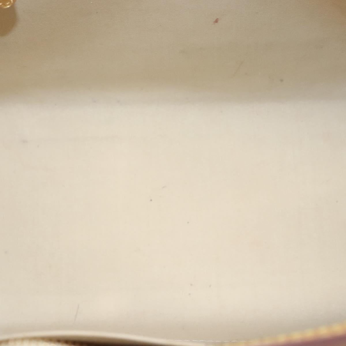 LOUIS VUITTON Monogram Vernis Blair MM Hand Bag 2way Citrin M90108 Auth BA1751