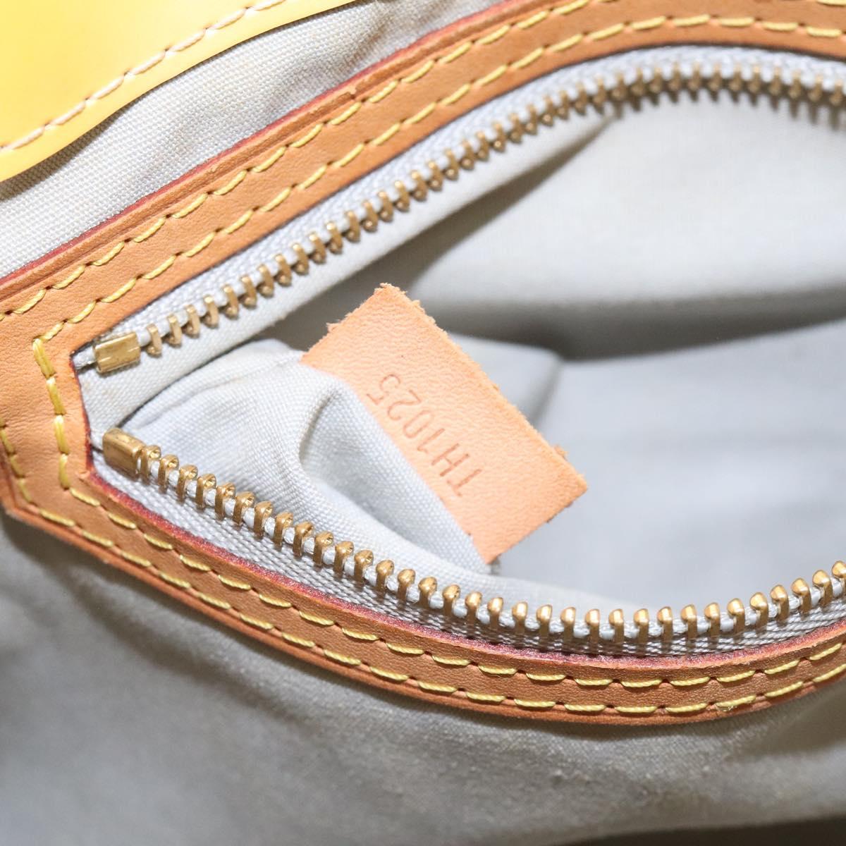 LOUIS VUITTON Monogram Vernis Reade PM Hand Bag Gris M91145 LV Auth BA1770