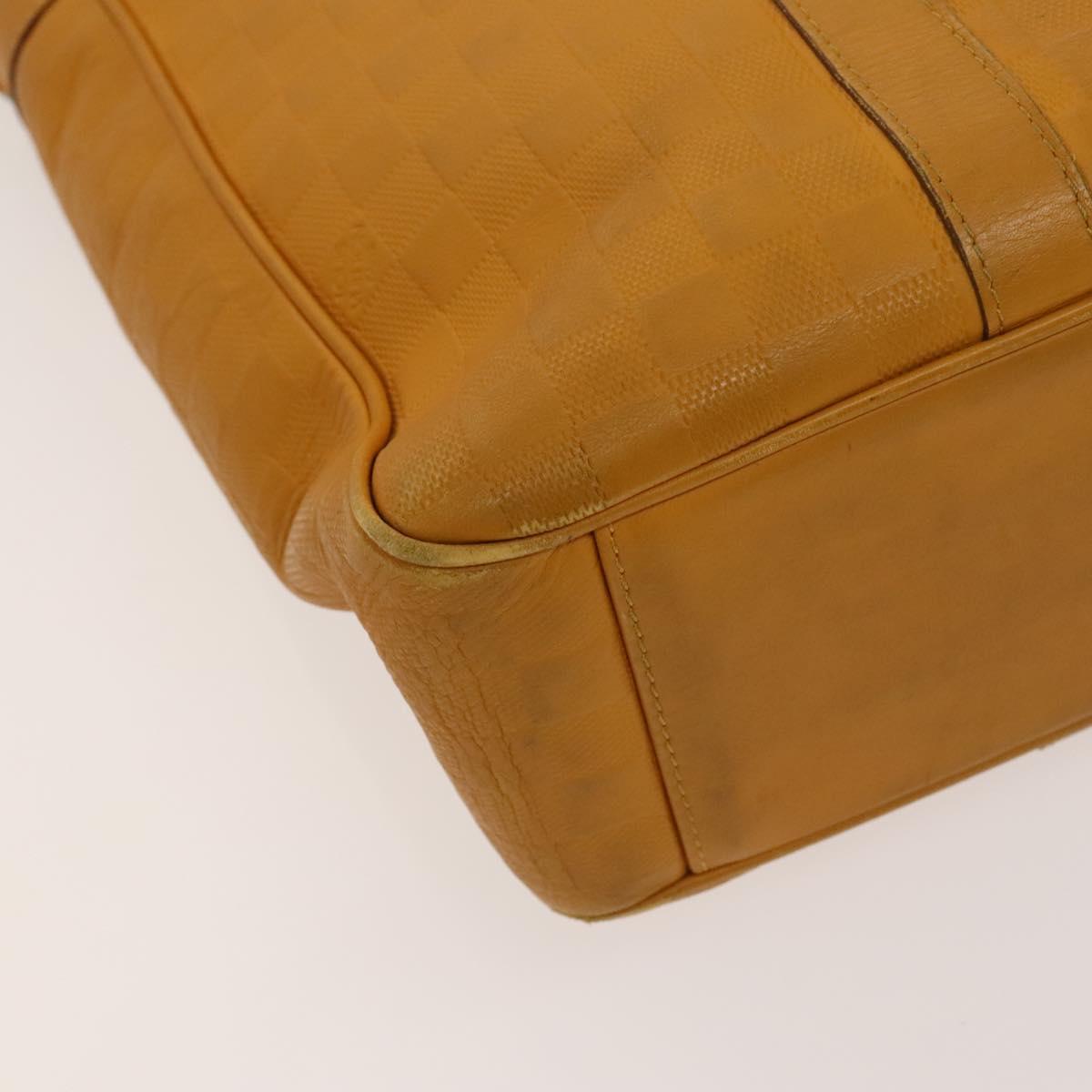 LOUIS VUITTON Damier Infini Neo Tadao Bag 2way Yellow N41228 LV Auth BA1777