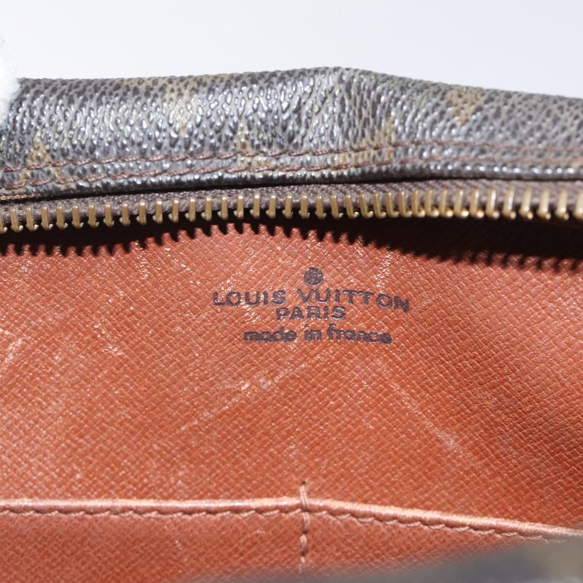 LOUIS VUITTON Monogram Compiegne 28 Clutch Bag M51845 LV Auth BA1787