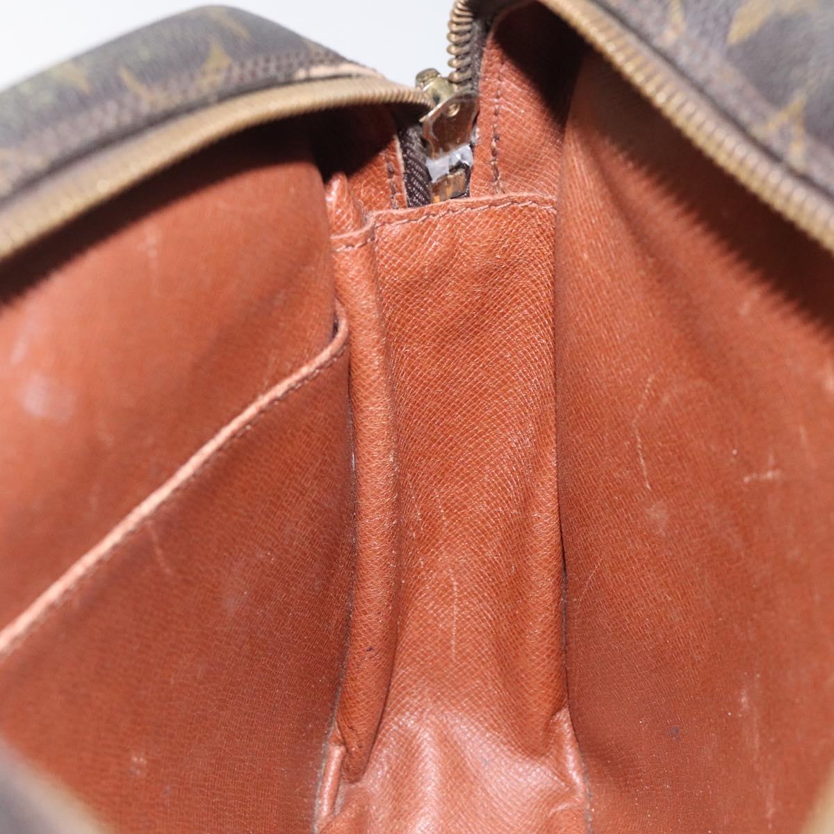 LOUIS VUITTON Monogram Compiegne 28 Clutch Bag M51845 LV Auth BA1787