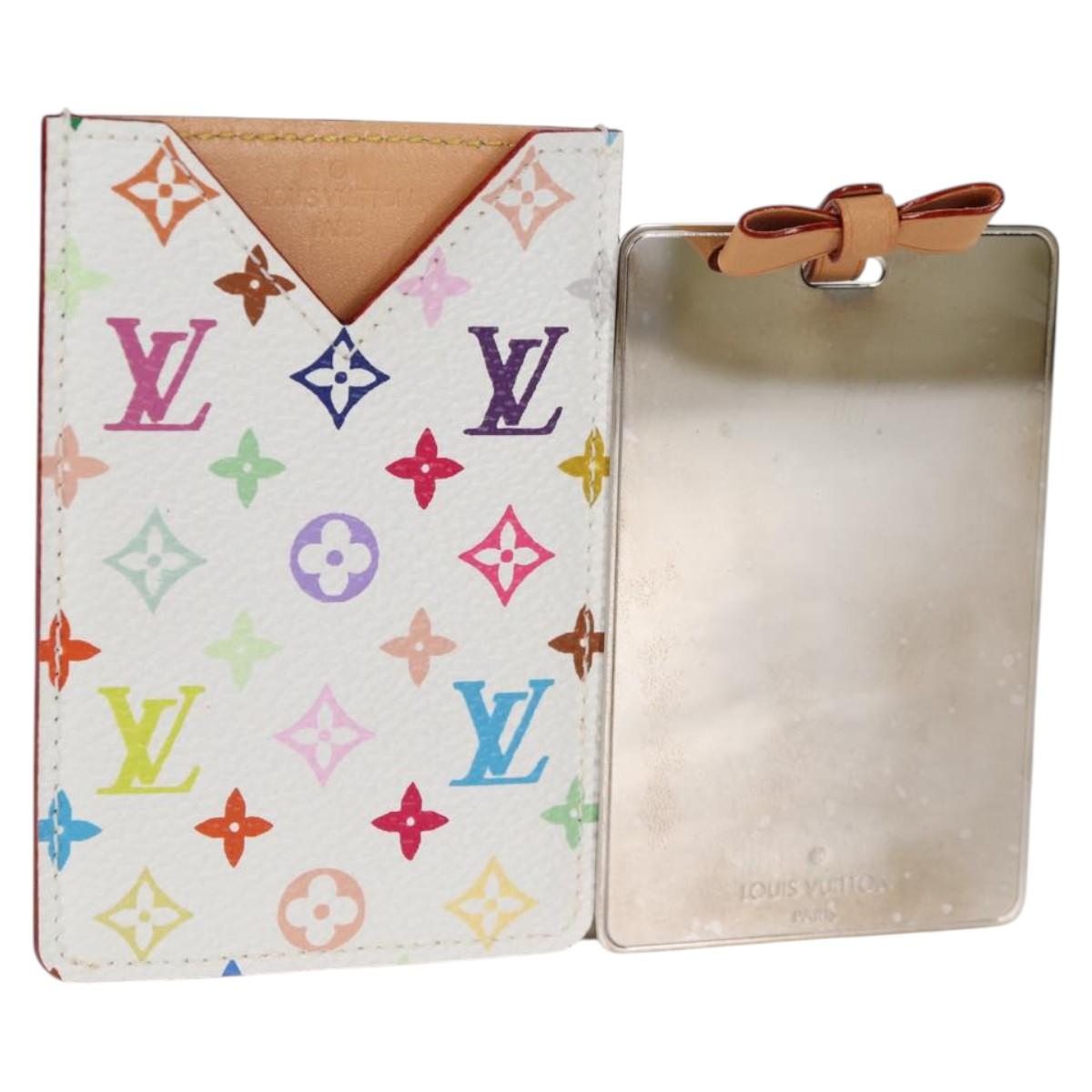 LOUIS VUITTON Monogram Multicolor Etui Miroir Hand Mirror M92651 LV Auth BA1857V