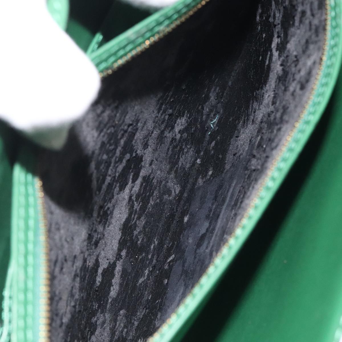 LOUIS VUITTON Epi Capuchin Shoulder Bag Green M52344 LV Auth BA1897