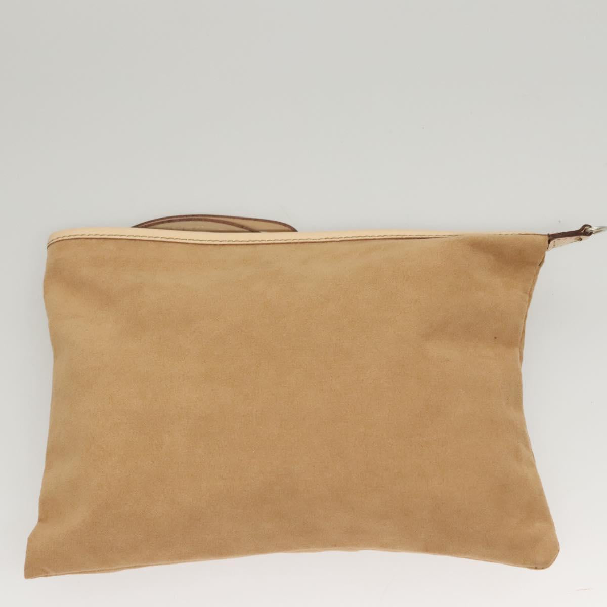 Salvatore Ferragamo Tote Bag Vinyl Brown Auth BA1920