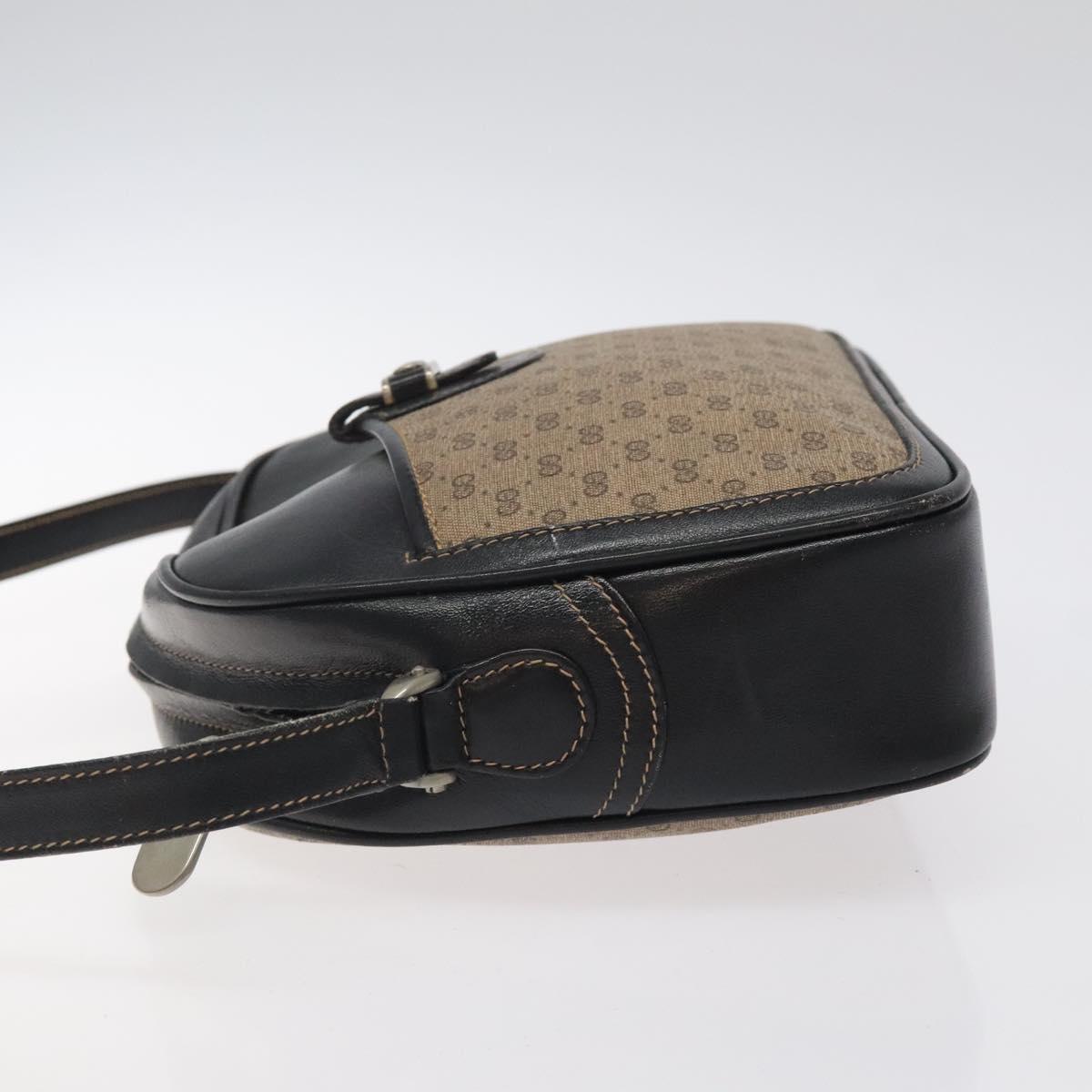 GUCCI Micro GG Supreme Shoulder Bag PVC Brown 001 256 1189 Auth BA1925
