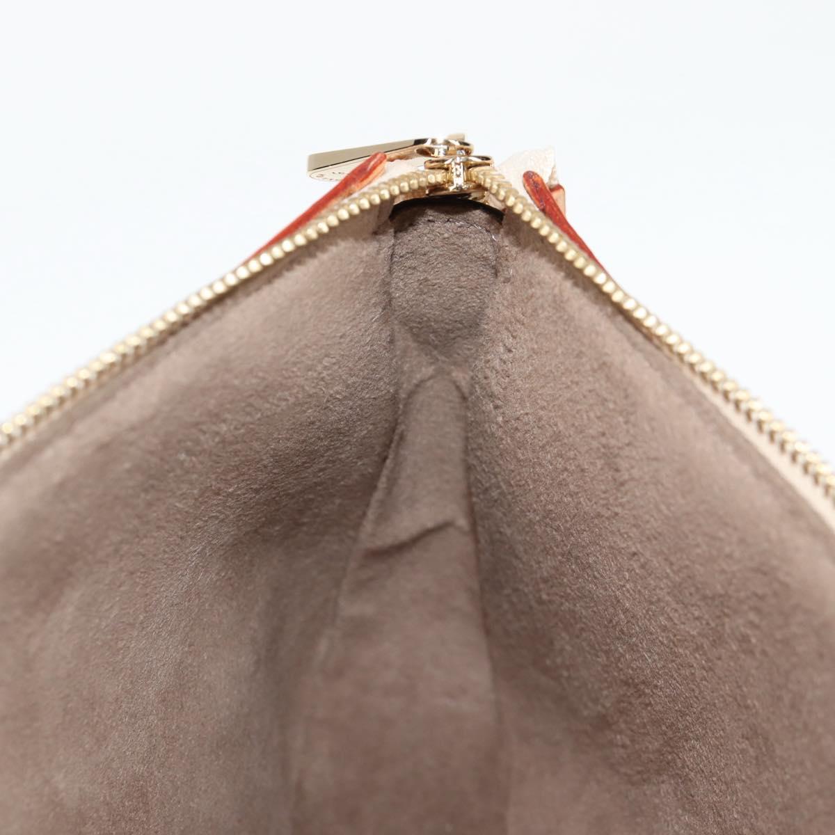 LOUIS VUITTON Monogram Multicolor Pochette Accessoires Black M92648 Auth BA1927V