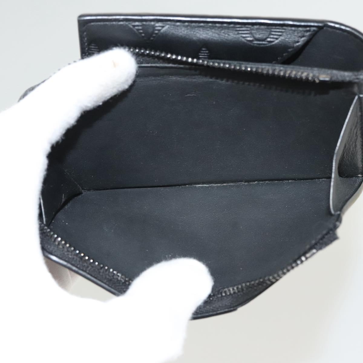 LOUIS VUITTON Monogram Shadow Hybrid Wallet Black M81526 LV Auth BA1929