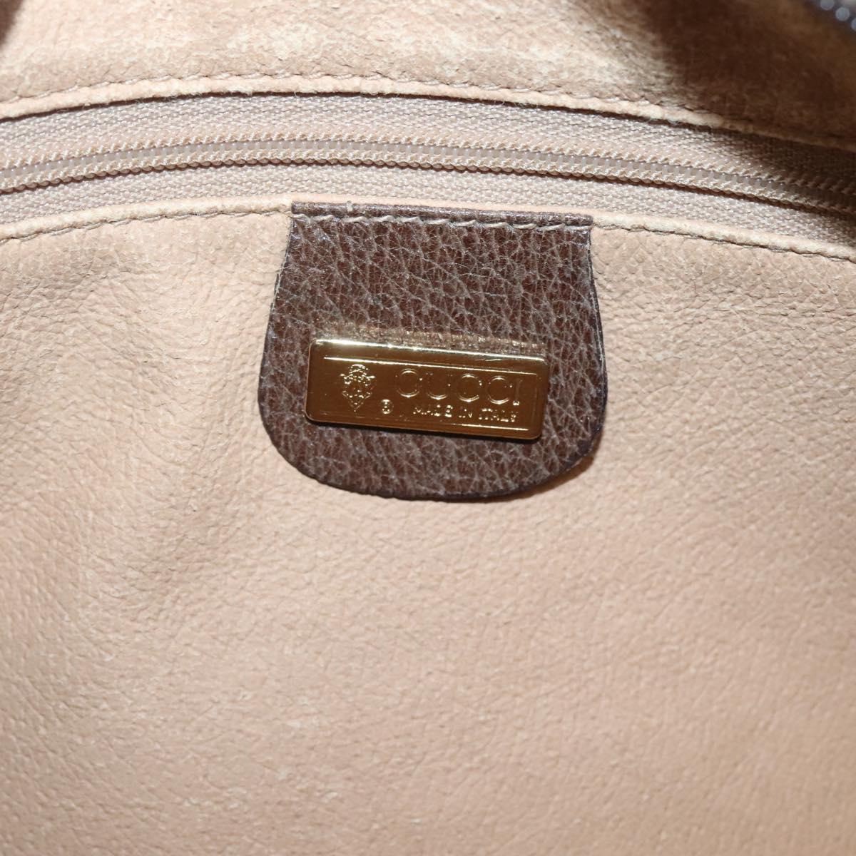GUCCI GG Supreme Shoulder Bag PVC Beige Gold 001 56 0942 Auth BA1941