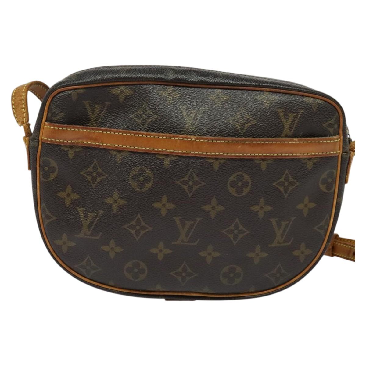 LOUIS VUITTON Monogram Jeune Fille MM Shoulder Bag M51226 LV Auth BA1959