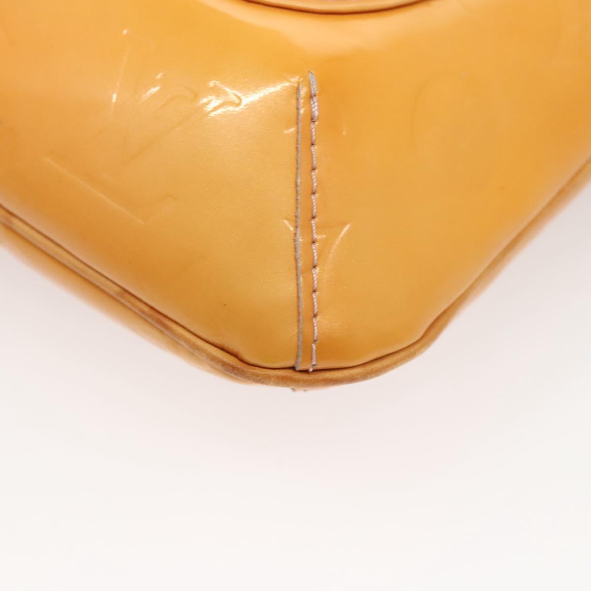 LOUIS VUITTON Vernis Thompson Street Bag Marshmallow Pink M91070 LV Auth BA1971