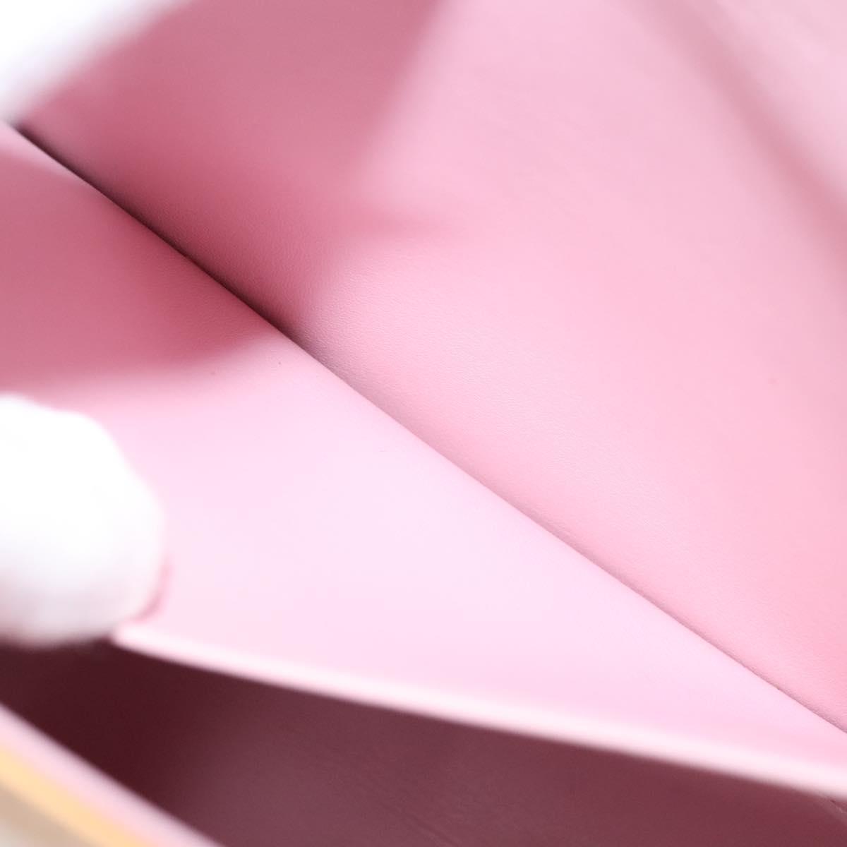 LOUIS VUITTON Vernis Thompson Street Bag Marshmallow Pink M91070 LV Auth BA1971