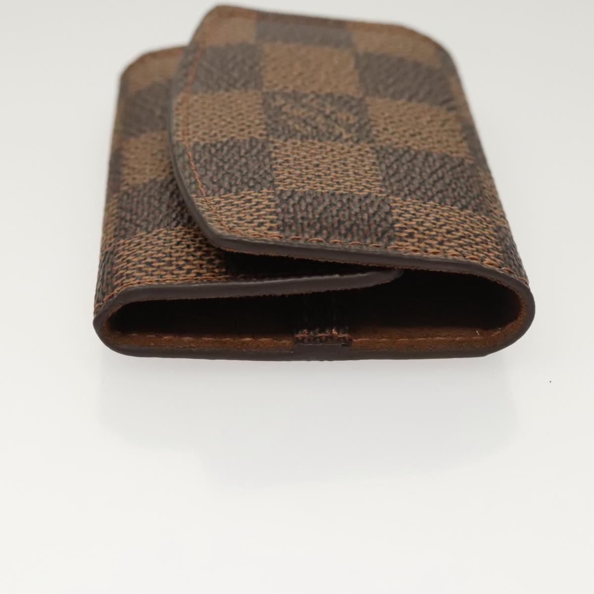 LOUIS VUITTON Damier Ebene Cuffs Cuff Case M64681 LV Auth BA2081V