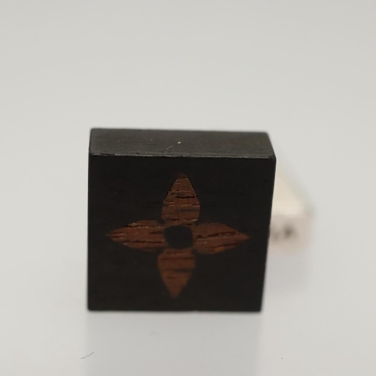 LOUIS VUITTON Damier Ebene Cuffs Cuff Case M64681 LV Auth BA2081V