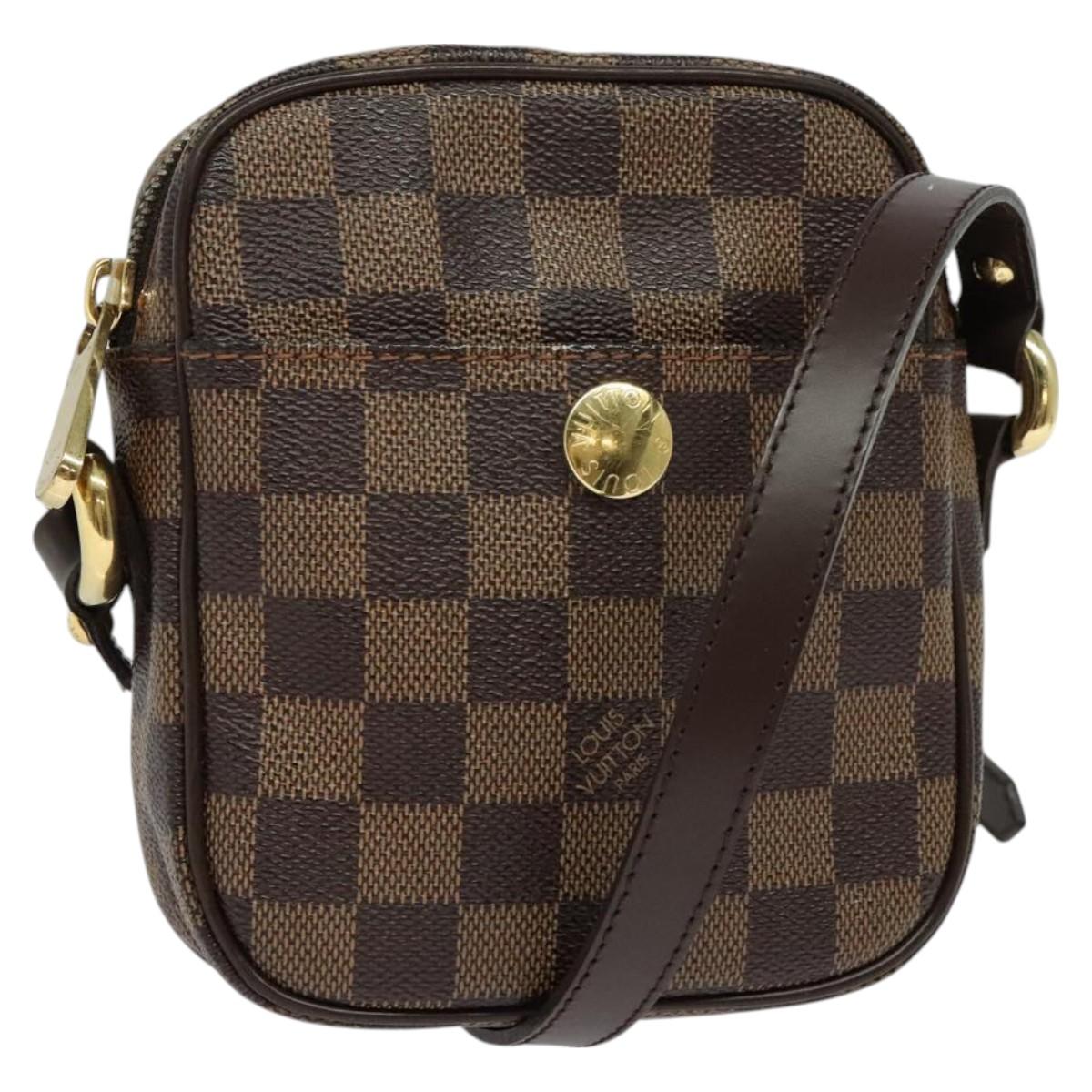 LOUIS VUITTON Damier Ebene Lift Shoulder Bag N60009 LV Auth BA2170
