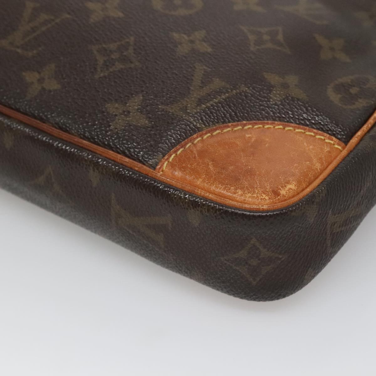 LOUIS VUITTON Monogram Marly Dragonne GM Clutch Bag M51825 LV Auth BA2186