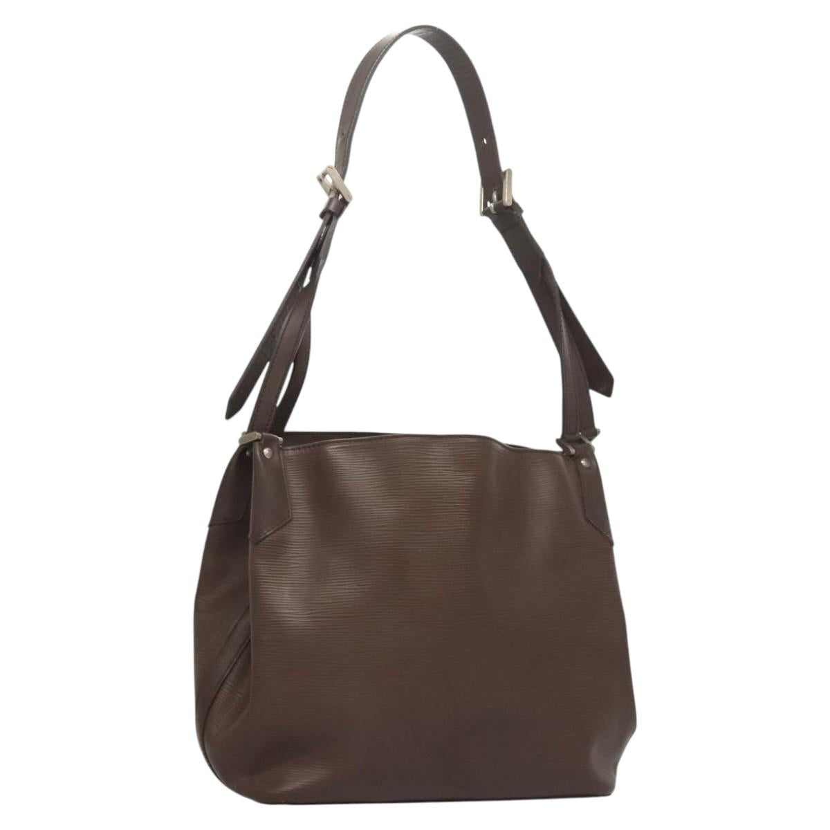 LOUIS VUITTON Epi Mandala MM Shoulder Bag Mocha M5889D LV Auth BA2219