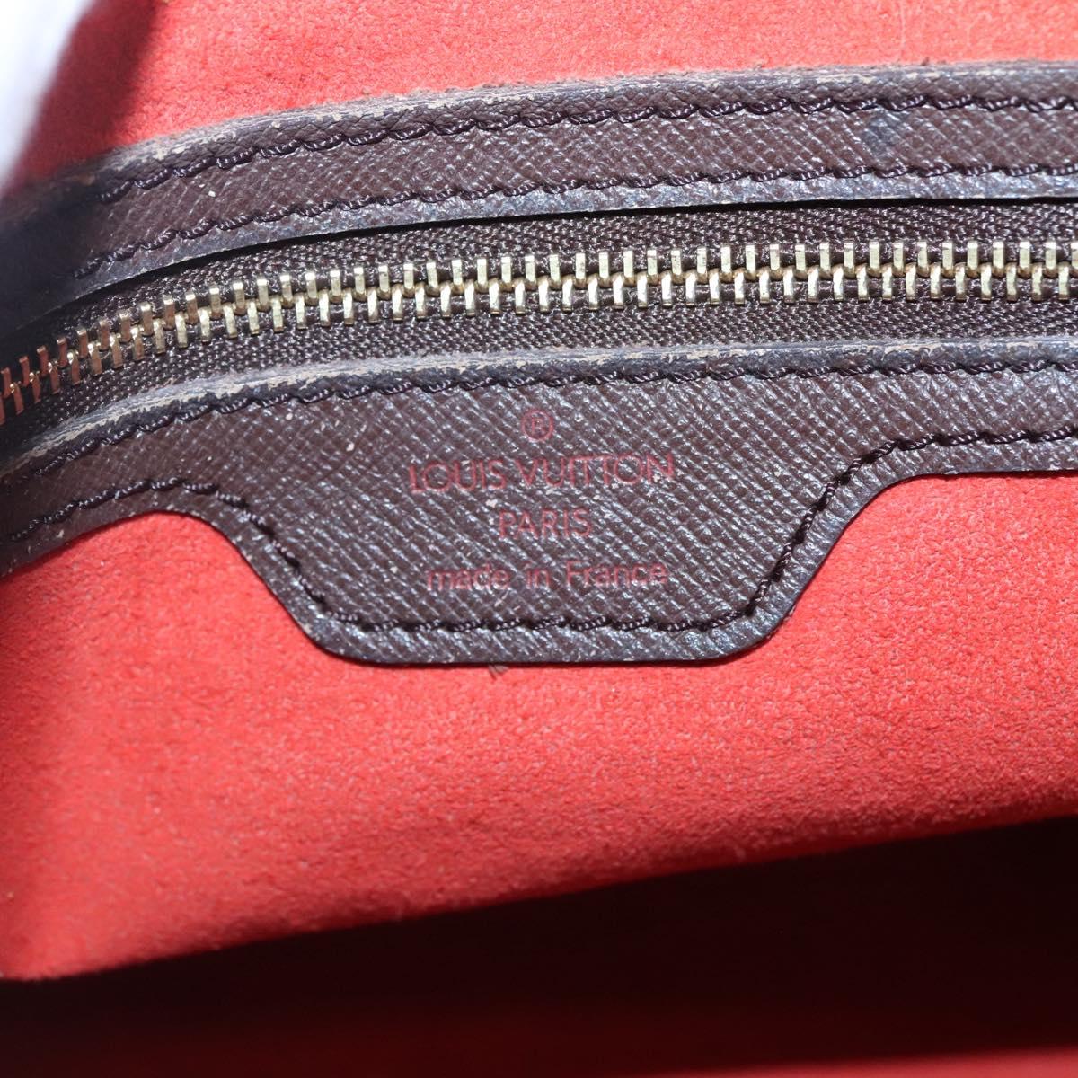 LOUIS VUITTON Damier Ebene Marais Shoulder Bag N42240 LV Auth BA2258