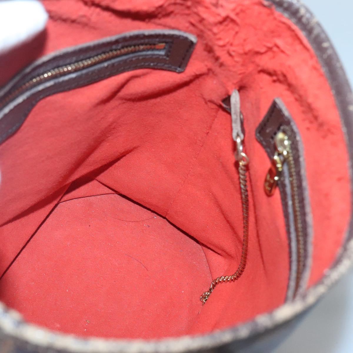 LOUIS VUITTON Damier Ebene Marais Shoulder Bag N42240 LV Auth BA2258