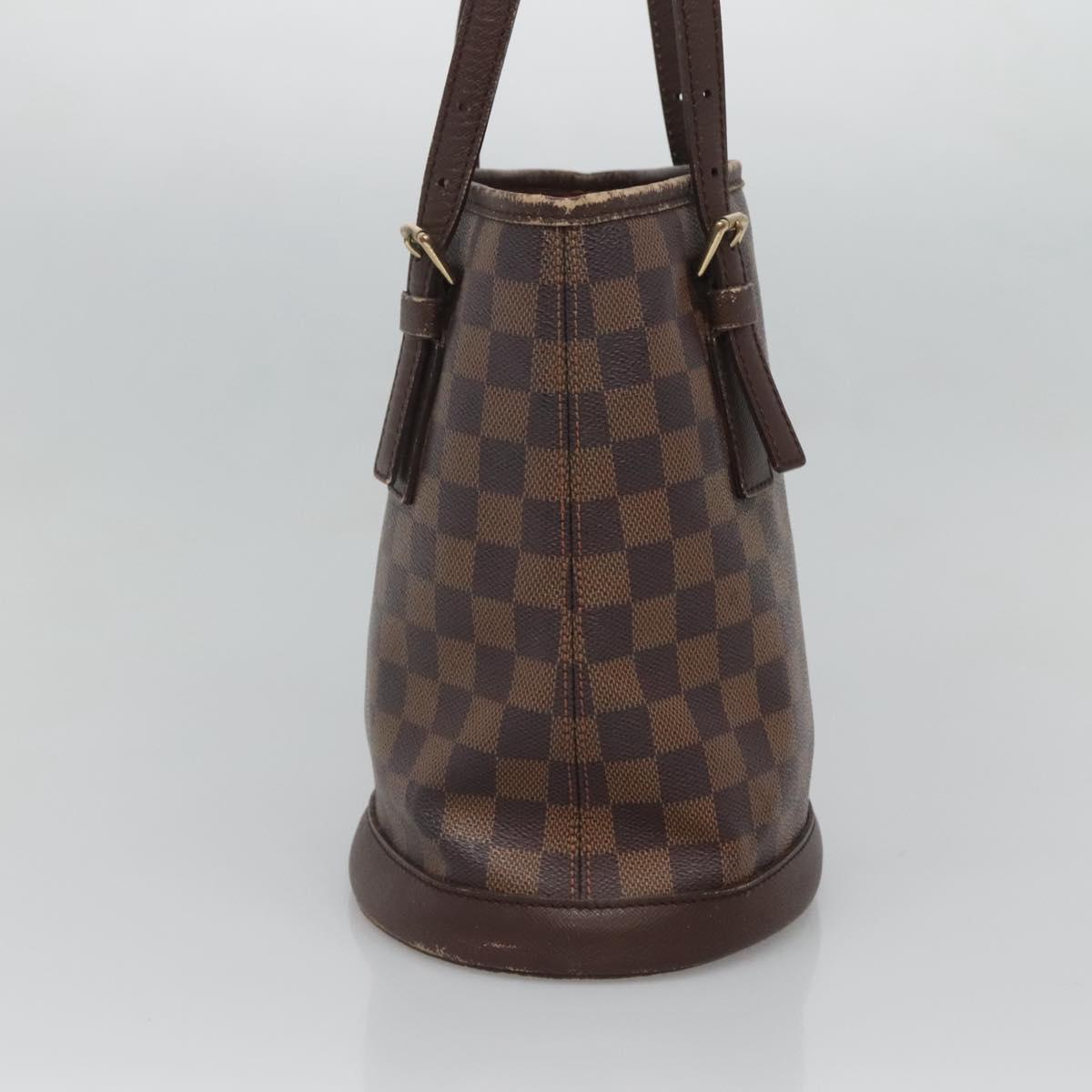 LOUIS VUITTON Damier Ebene Marais Shoulder Bag N42240 LV Auth BA2258