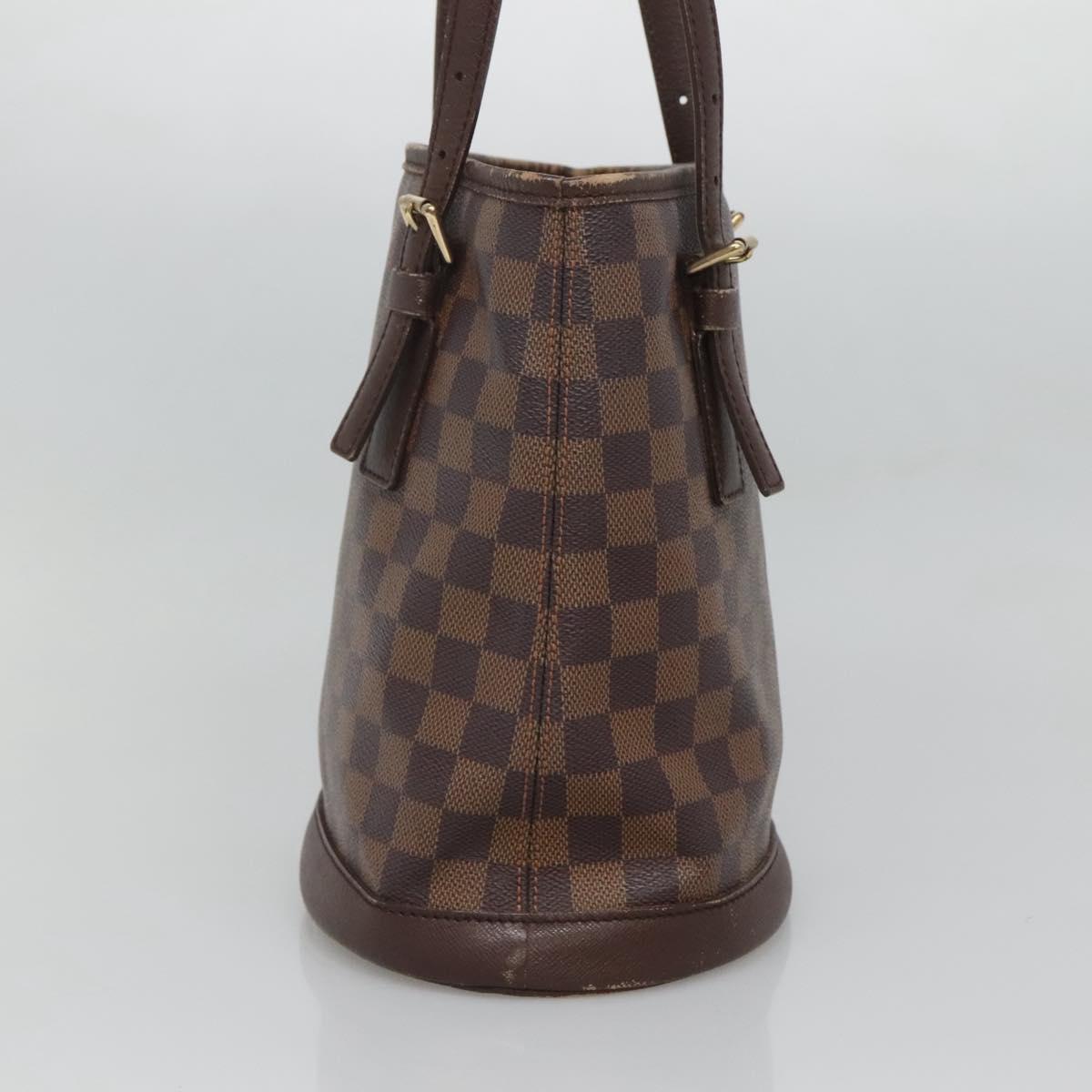 LOUIS VUITTON Damier Ebene Marais Shoulder Bag N42240 LV Auth BA2258
