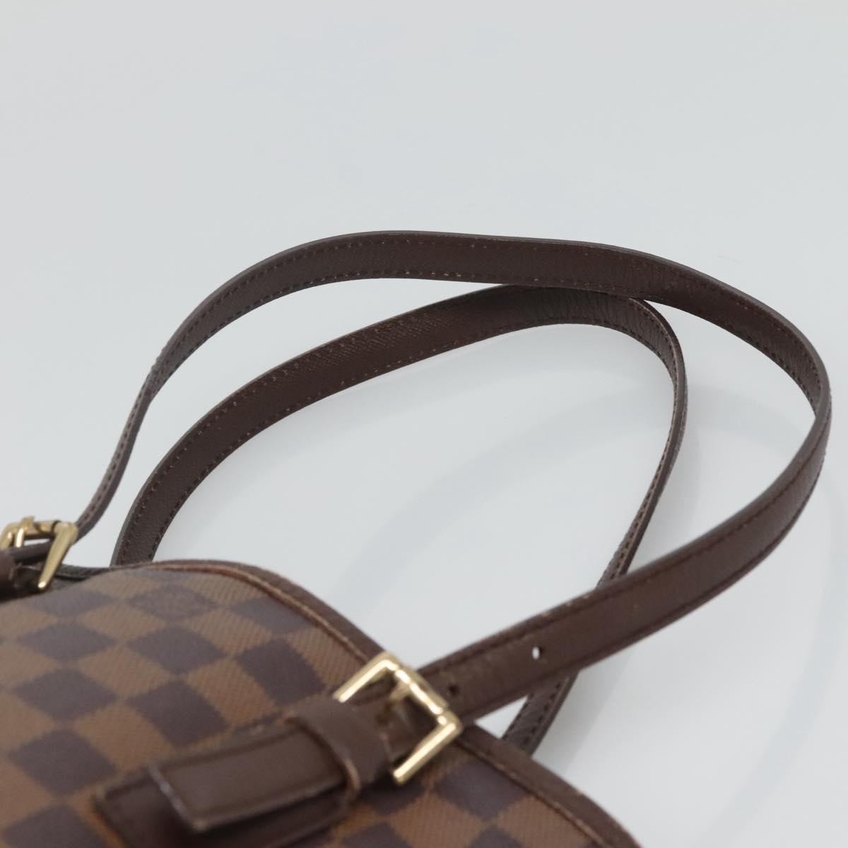 LOUIS VUITTON Damier Ebene Marais Shoulder Bag N42240 LV Auth BA2258