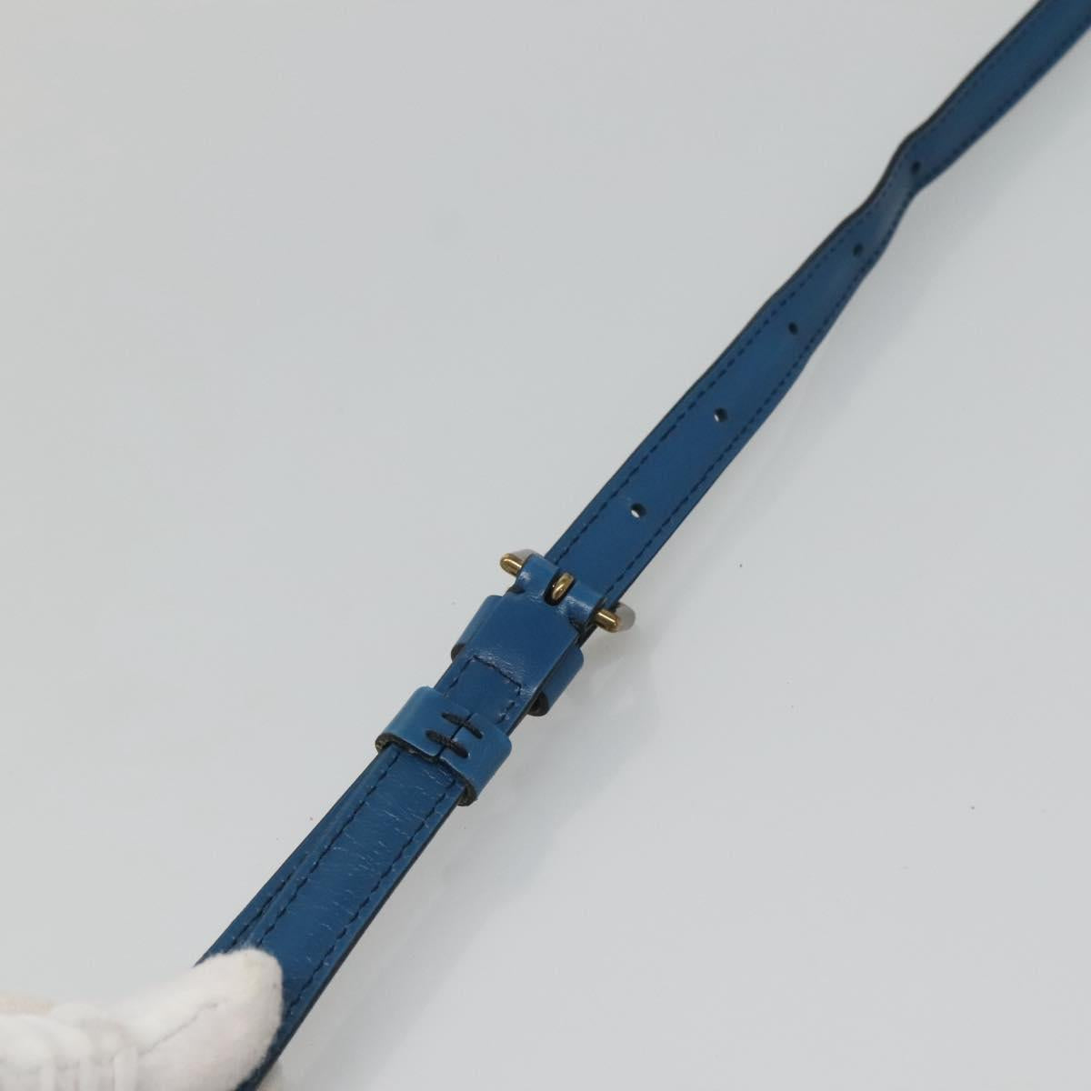 LOUIS VUITTON Epi Trocadero 23 Shoulder Bag Blue M52305 LV Auth BA2273