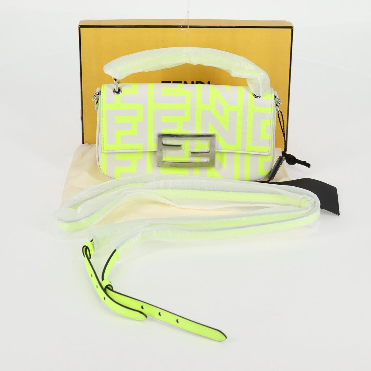 FENDI Bucket Phone Case Mark Jacobs Collaboration Bag Leather 2way Auth BA2455M