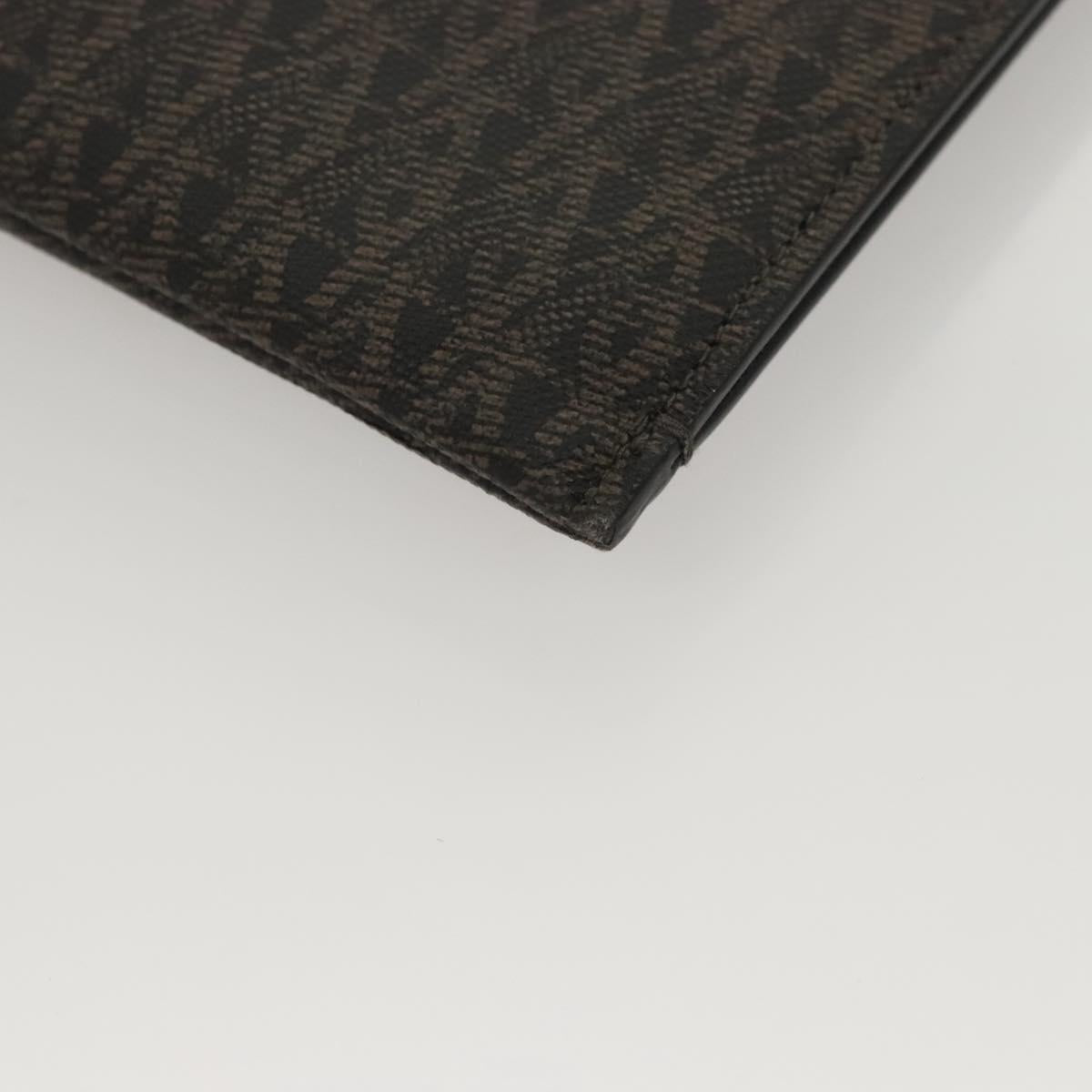 SAINT LAURENT Document case PVC Brown Auth BA2460