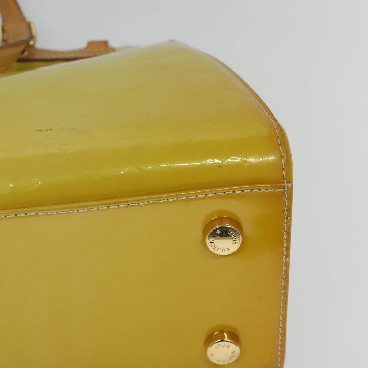 LOUIS VUITTON Monogram Vernis Blair MM Bag 2way Broncorail M91456 LV Auth BA2566