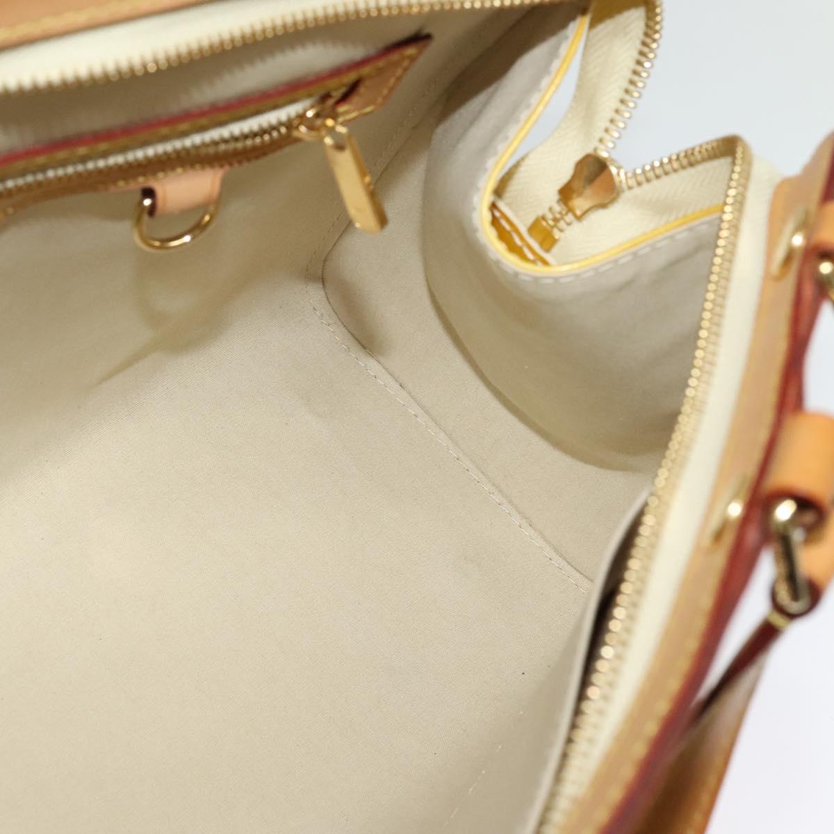 LOUIS VUITTON Monogram Vernis Blair MM Bag 2way Broncorail M91456 LV Auth BA2566