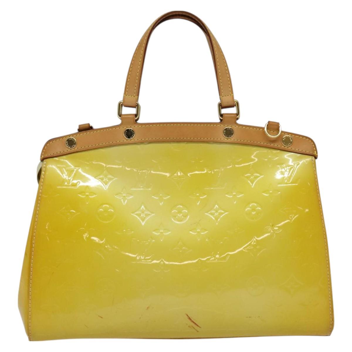 LOUIS VUITTON Monogram Vernis Blair MM Bag 2way Broncorail M91456 LV Auth BA2566