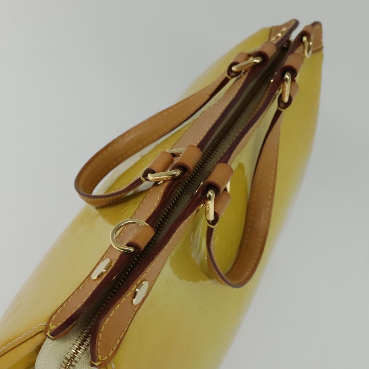 LOUIS VUITTON Monogram Vernis Blair MM Bag 2way Broncorail M91456 LV Auth BA2566