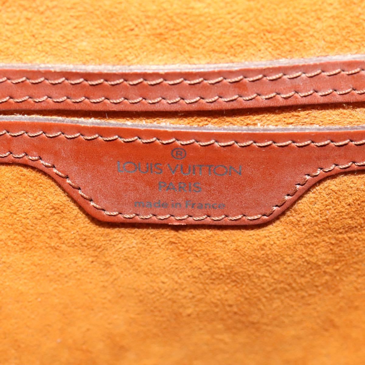 LOUIS VUITTON Epi Coblanc Shoulder Bag Brown M52293 LV Auth BA258