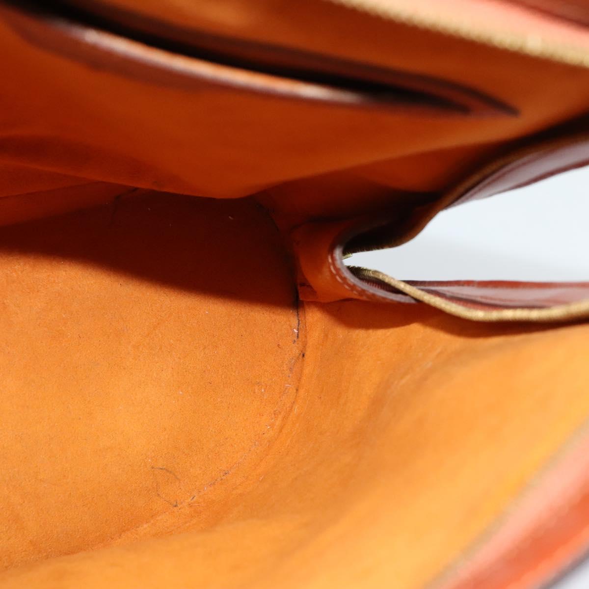 LOUIS VUITTON Epi Coblanc Shoulder Bag Brown M52293 LV Auth BA258