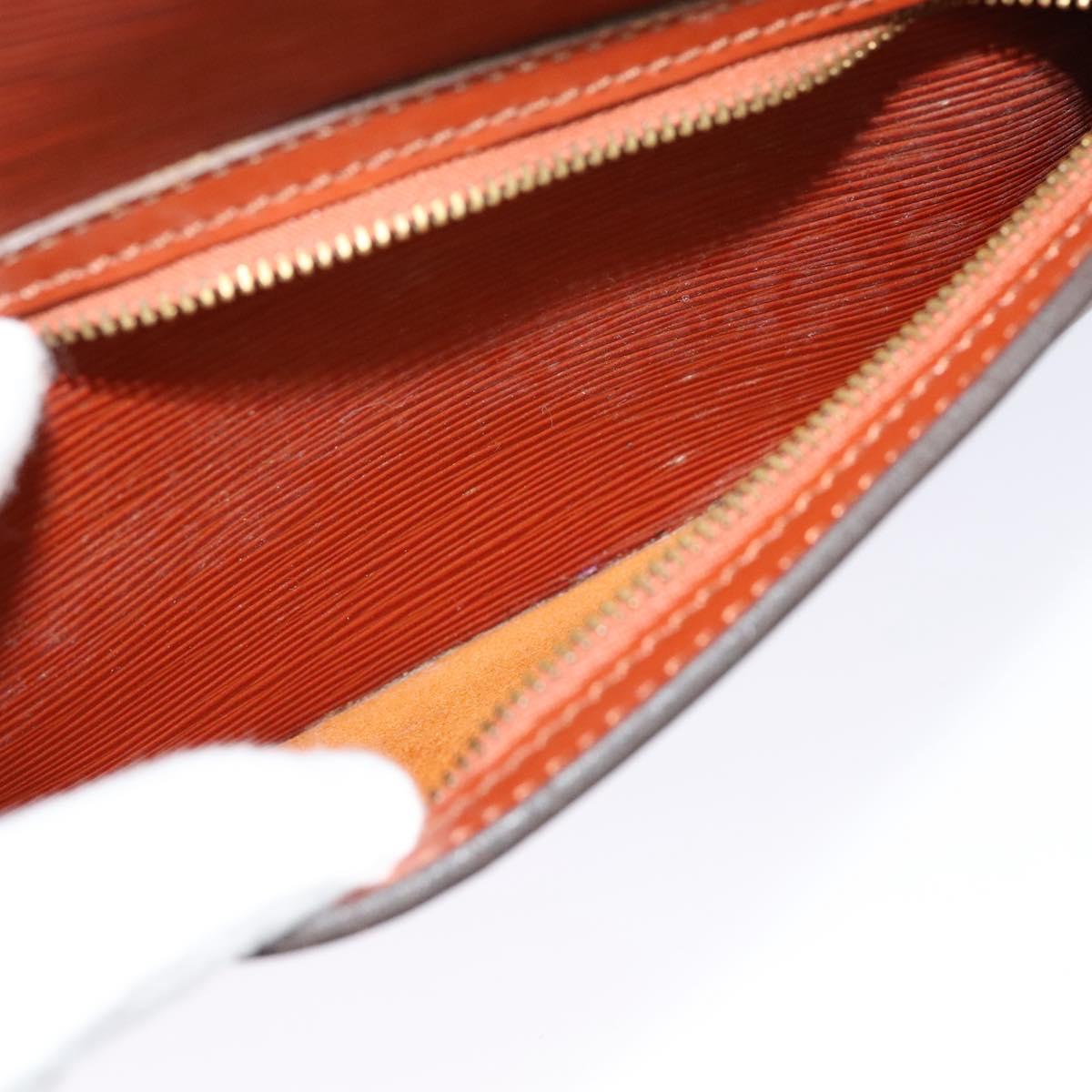 LOUIS VUITTON Epi Coblanc Shoulder Bag Brown M52293 LV Auth BA258