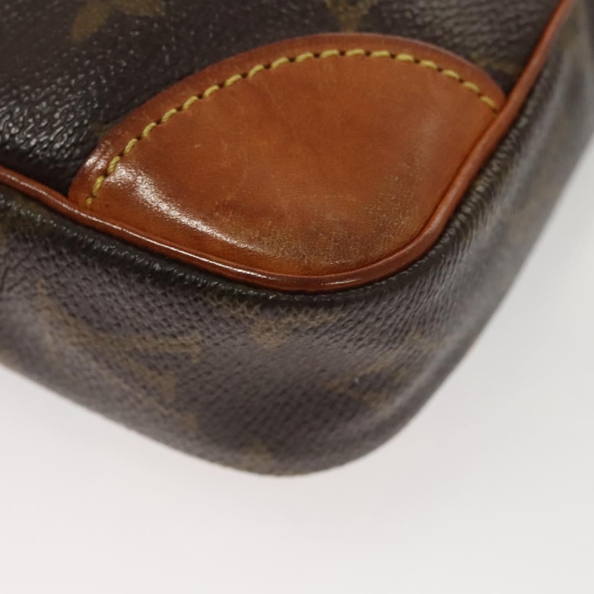 LOUIS VUITTON Monogram Marly Dragonne GM Clutch Bag M51825 LV Auth BA2661