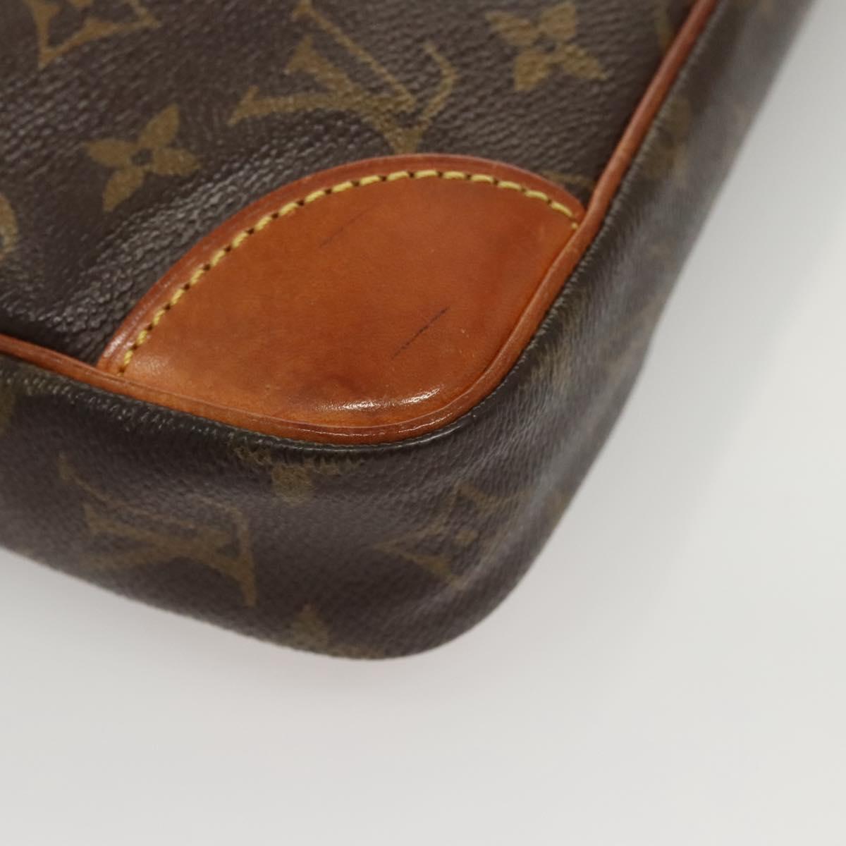 LOUIS VUITTON Monogram Marly Dragonne GM Clutch Bag M51825 LV Auth BA2661