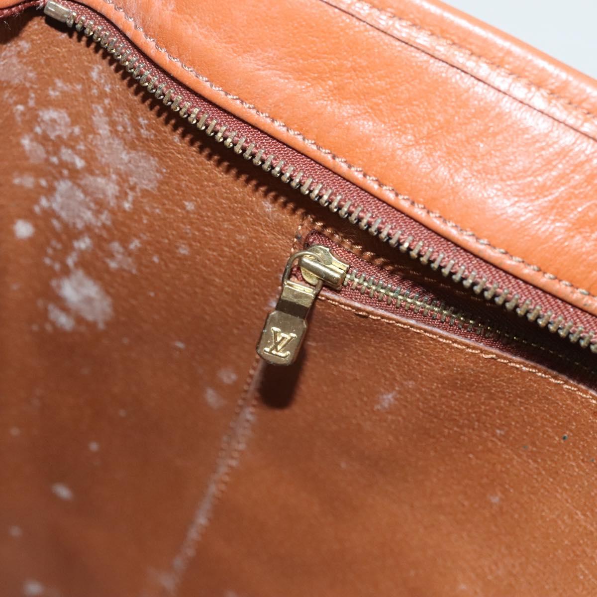 LOUIS VUITTON Monogram Sac Weekend PM Hand Bag M42425 LV Auth BA2696