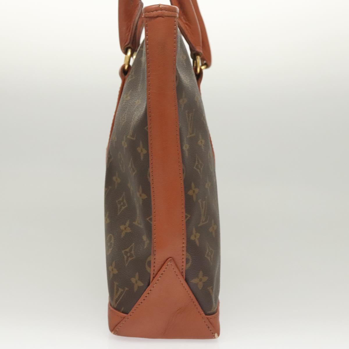 LOUIS VUITTON Monogram Sac Weekend PM Hand Bag M42425 LV Auth BA2696