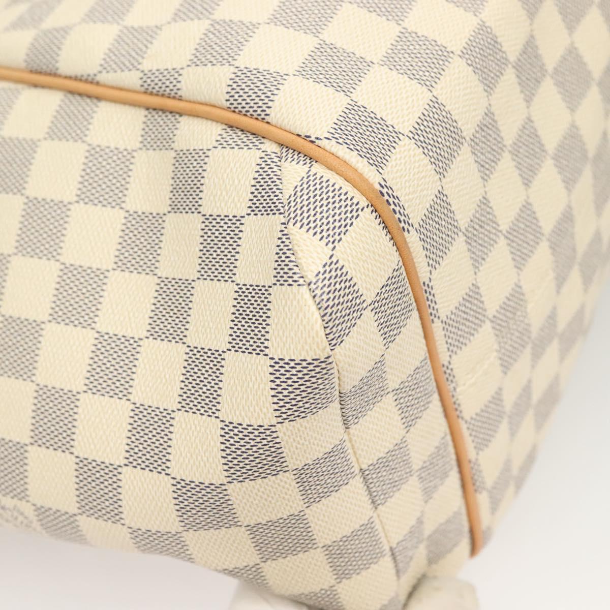 LOUIS VUITTON Damier Azur Totally MM Tote Bag N51262 LV Auth BA2803