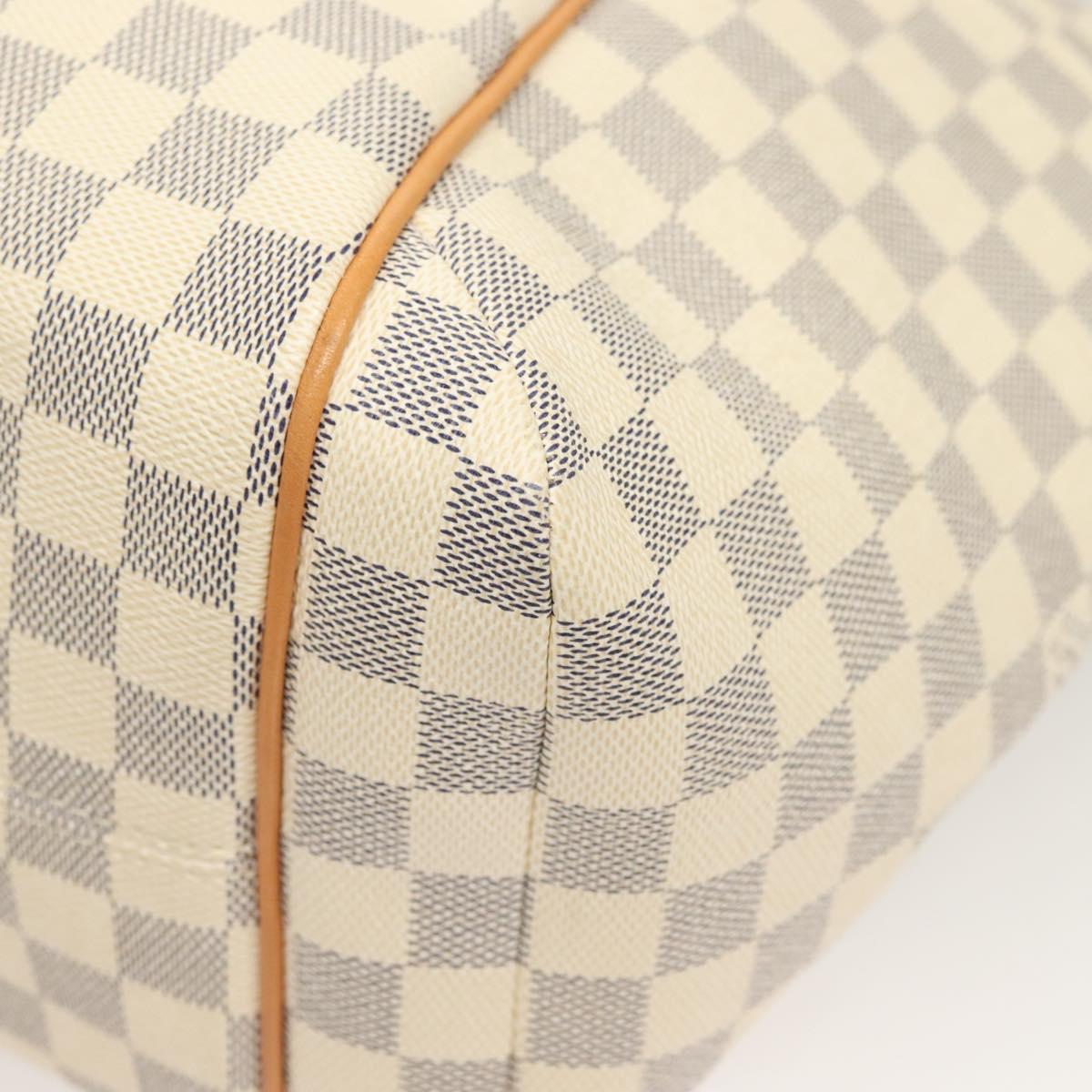 LOUIS VUITTON Damier Azur Totally MM Tote Bag N51262 LV Auth BA2803