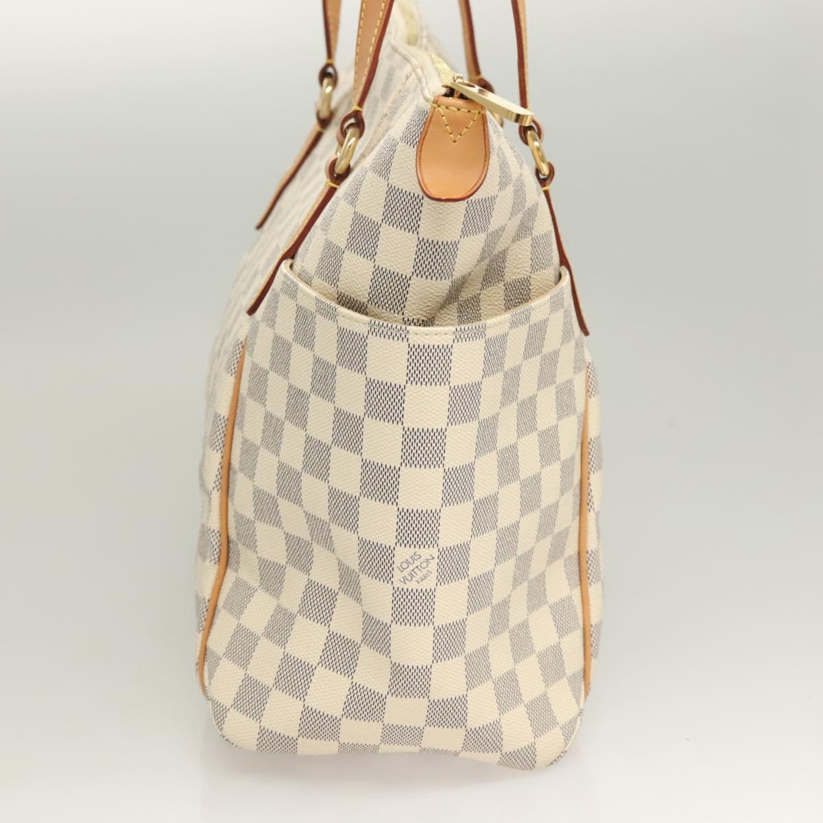 LOUIS VUITTON Damier Azur Totally MM Tote Bag N51262 LV Auth BA2803