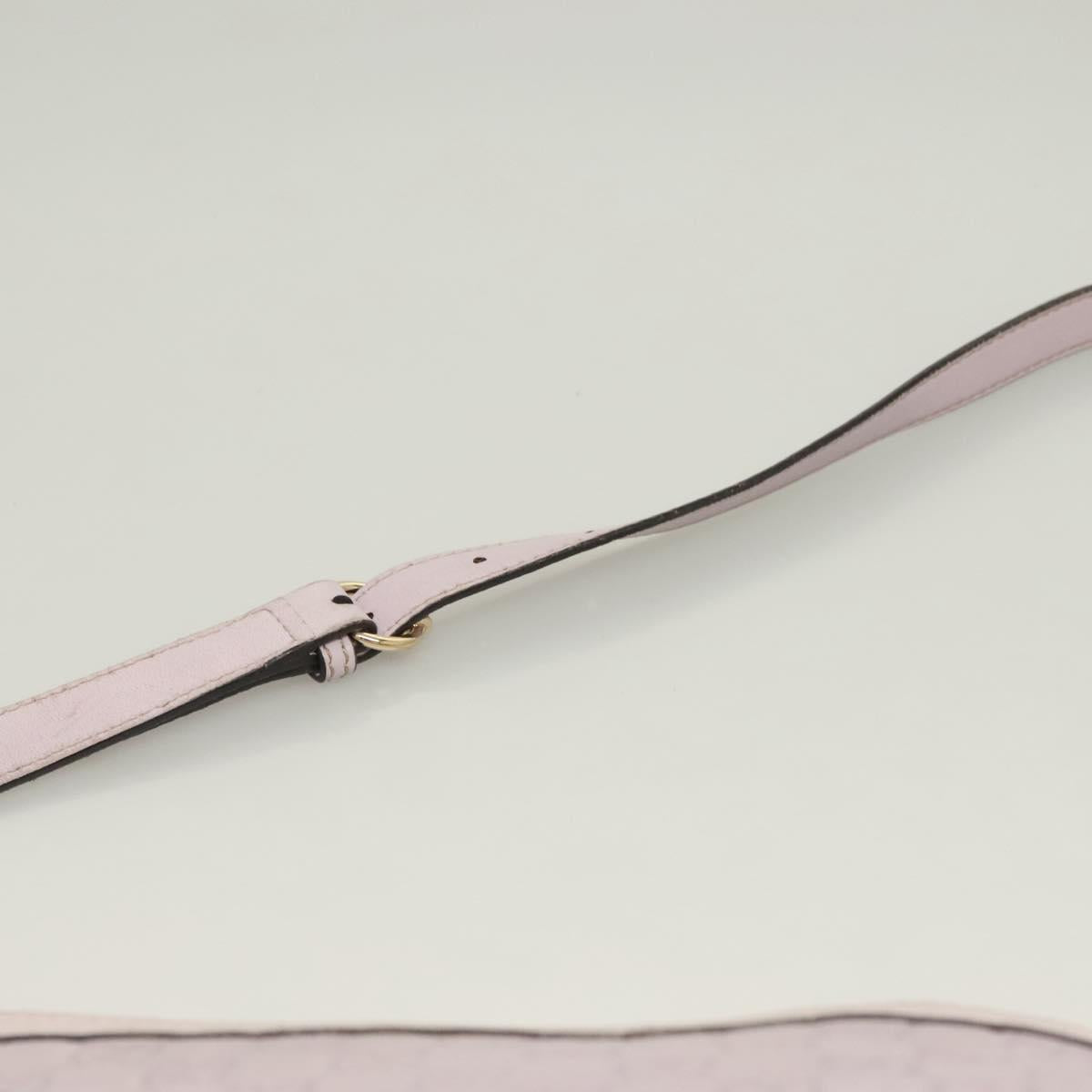 GUCCI GG Canvas Guccissima Bag Leather Outlet Purple Gold 272380 Auth BA2809