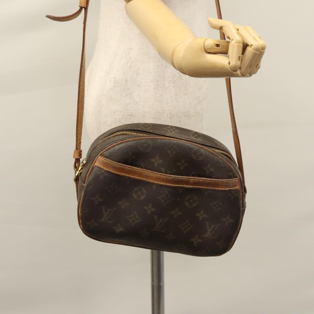 LOUIS VUITTON Monogram Blois Shoulder Bag M51221 LV Auth BA284