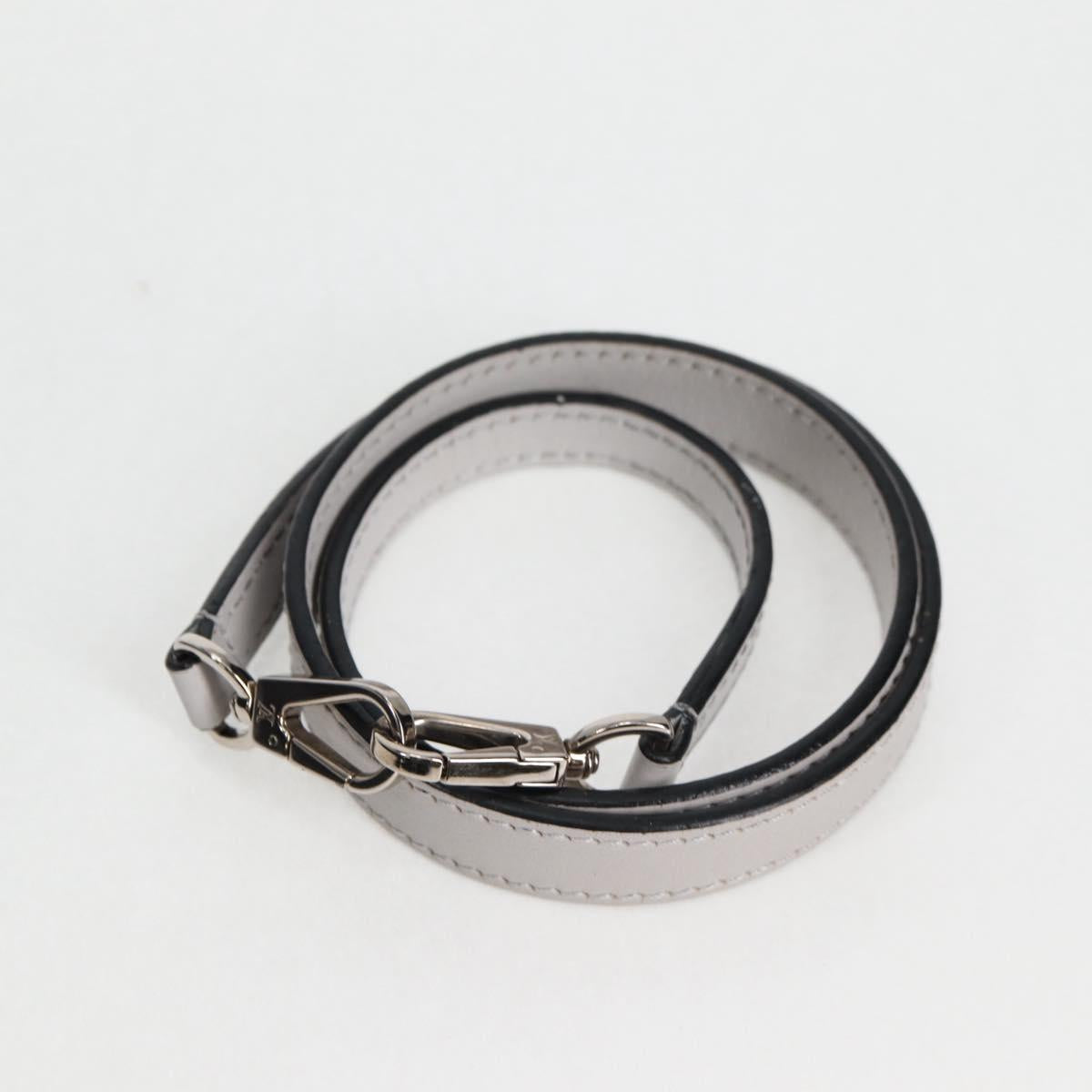 LOUIS VUITTON City Steamer MM Bag Calf leather Black Gray M42435 LV Auth BA2906V