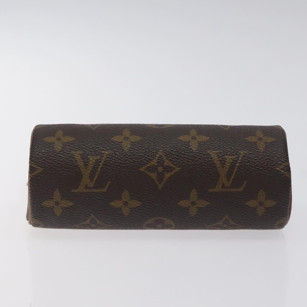 LOUIS VUITTON Monogram Papillon Pouch LV Auth BA2951