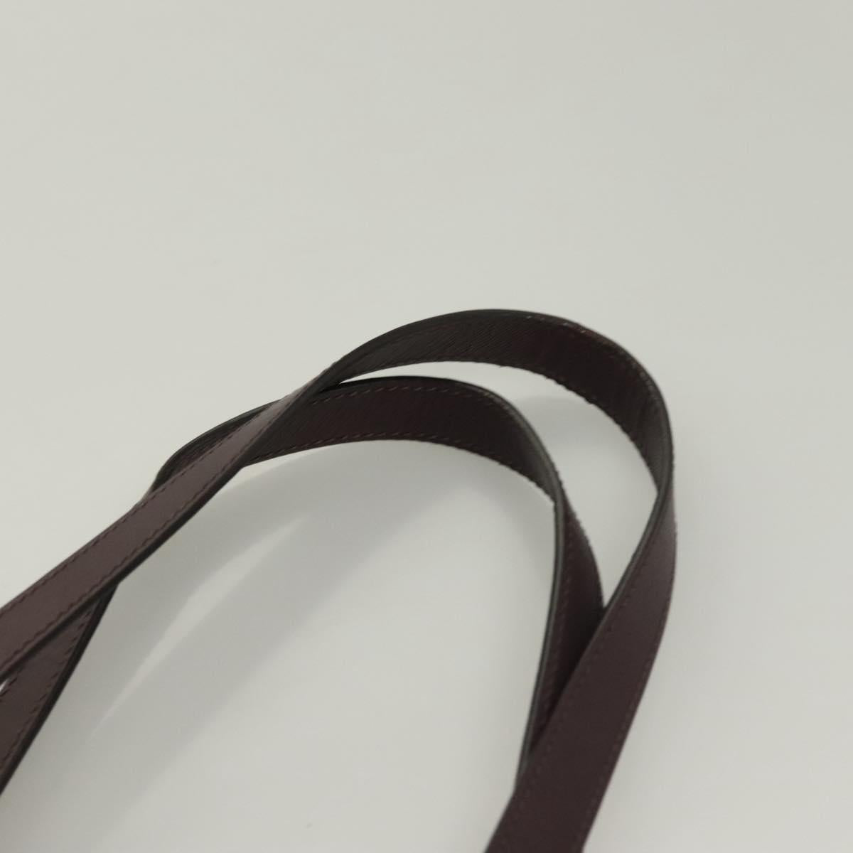 PRADA Flower Japan Limited Tote Bag Nylon Purple Auth BA2967